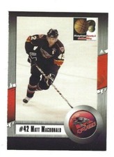 2007-08 Cincinnati Cyclones (ECHL) Matt MacDonald