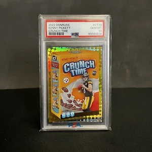 Kenny Pickett Rookie RC PSA 10 2022 Donruss Crunch Time #CT-13 Steelers Eagles - Picture 1 of 2