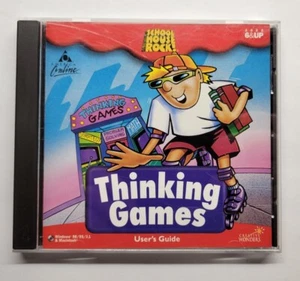 School House Rock! Thinking Games (PC CD-ROM, 1998, Creative Wonders) - Picture 1 of 4