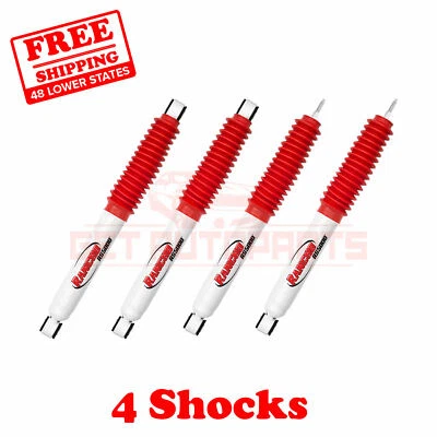 Kit 4 Amortiguadores Rancho RS5000X Delanteros y Traseros para Chevrolet Silverado 3500 2001-2010 Foto 1 de 4