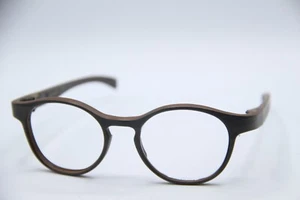 NUEVAS GAFAS ROLF BUG 97 MARRÓN MADERA MARCOS AUTÉNTICOS GAFAS 49-21 - Imagen 1 de 4