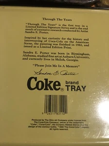 COCA COLA TRAY Lot. VINTAGE. 1 Scuffed - Picture 1 of 7