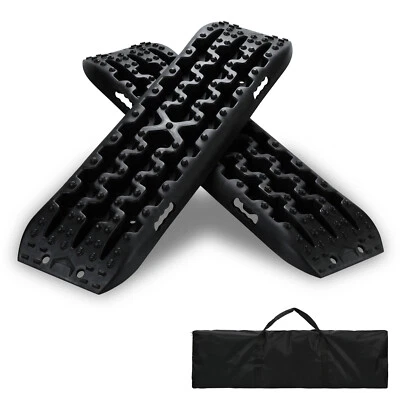 2x Anfahrhilfe 10T Last Traktionshilfe Auto Starkes Nylon Traktionsmatte Schnee - Bild 1 von 4