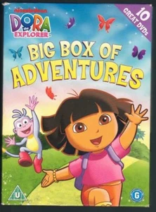 Dora The Explorer - Big Box Of Adventures (10 DVD Boxset) Region 2 - Picture 1 of 8