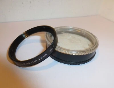 GENUINE MINOLTA CLOSE UP LENS No1 49mm THREAD     (CH) - Image 1 of 2