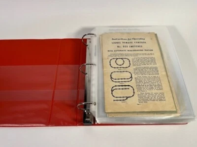Colección de hojas de instrucciones Lionel Foto 1 de 4