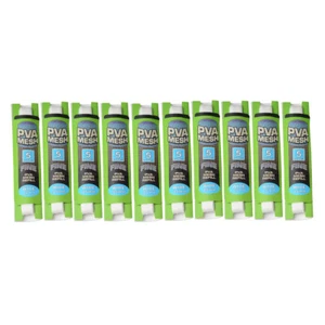10Pack 5 Mètres 25mm PVA Appât de Pêche Hydrosoluble Sac En Filet pour - Photo 1/6