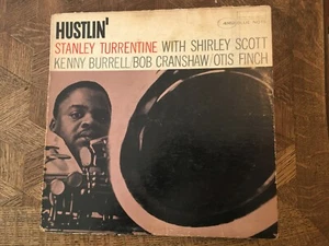 STANLEY TURRENTINE - Hustlin' ~ BLUE NOTE 84162 [old cover re-issue vinyl] NICE - Picture 1 of 4