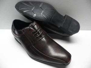 Chaussures ZY marron pour HOMME taille 41 garcon costume de mariage NEUF #3611 - Bild 1 von 8
