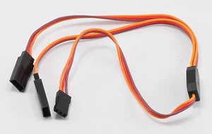 (1) 30CM Y Servo Extension Lead / Splitter - JR / HITEC - Picture 1 of 2