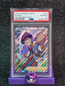 2020 Pokemon Sword & Shield Champion's Path #73 Full Art Hop PSA 10 - Bild 1 von 2