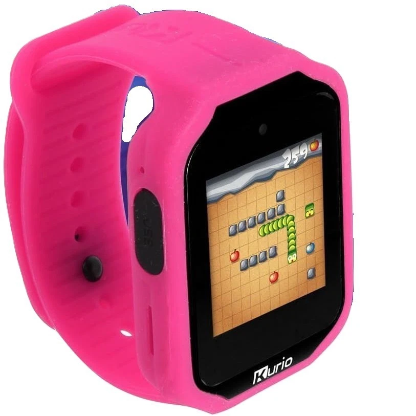 KURIO 2.0 Kids Smart Watch | Camera SOS Call Phone Text Bluetooth PINK - Image 1 of 4