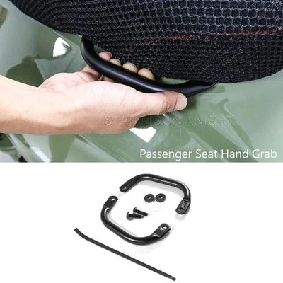 Motorcycle Rear Passenger Seat Hand Grab For Vespa Primavera Sprint 150 Black - Image 1 of 4