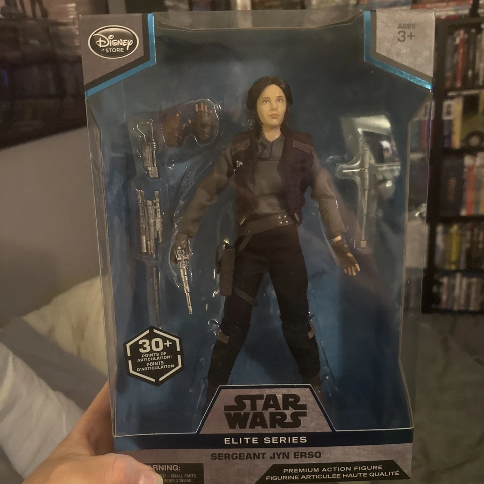 Figura de acción Disney Elite Series Star Wars Posable Sargento Jyn Erso 10" NUEVA Foto 1 de 2