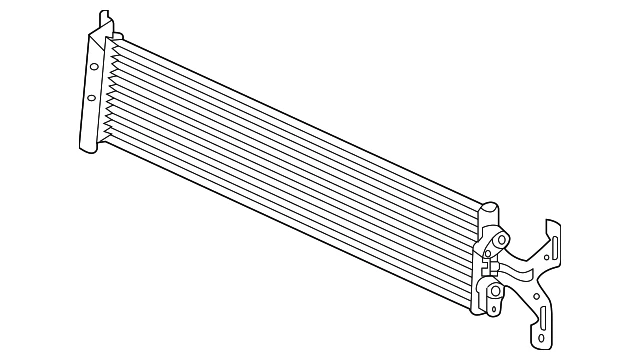 Genuine Volkswagen Oil Cooler 5QF-317-019-B - Image 1 of 2