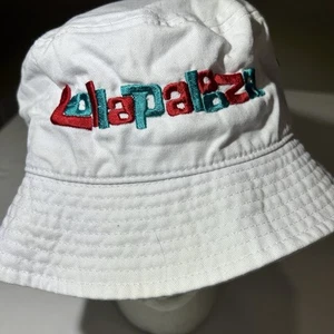 Newhattan Lollapalooza Unisex Adults Bucket White Hat 100% Cotton Size L/XL - Picture 1 of 5