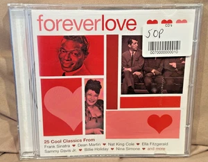 Forever Love CD - 25 Cool Classics from Sinatra, Ella, Holiday, Sammy, Billie ++ - Picture 1 of 2