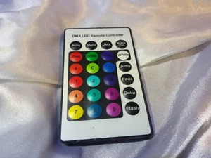 DMX LED Remote for Rockville ROCKSTRIP 252 RGB Color Strip DJ Light CONTROLLER - Picture 1 of 5