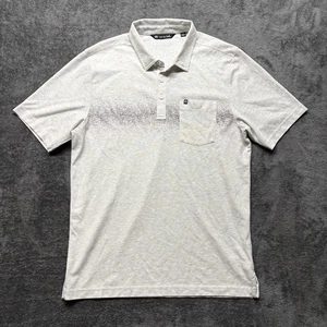 Travis Mathew Poloshirt Herren Medium Grau Kurzarm Golf Strand Outdoor - Bild 1 von 10