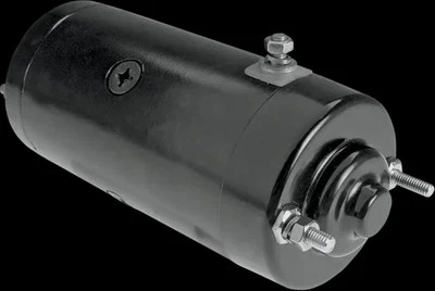 Motor de arranque Drag Specialties negro de alto par para Harley Davidson XR750 72-75 Foto 1 de 3