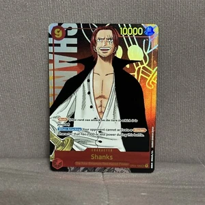 Juego de Cartas UNA PIEZA Romance Dawn Shanks Parallel Alt Art OP01-120 SEC Inglés - Imagen 1 de 2