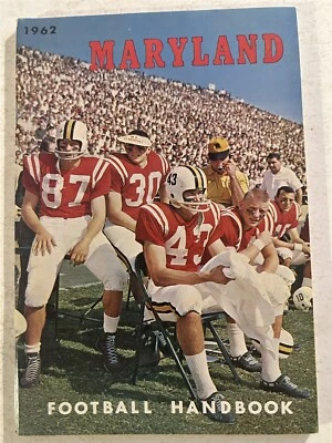 1962 MARYLAND TERRAPINS Yearbook Dick SHINER John Hannigan JOE HREZO Lee CORSO - Image 1 of 4