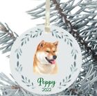 Shiba Inu Pies Memoriał Prezent Prezent Dekoracja świąteczna Wisząca