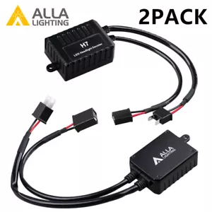 Alla Lighting H7 Anti Flicking Warning Error Decoder for LED Headlight Fog DRL - Picture 1 of 5