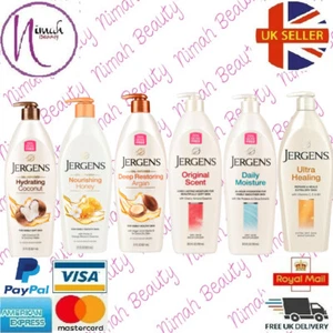 Jergens Feuchtigkeits Ultra Pflegend Langhaltend Hautpflege Lotion Voll Range - Picture 1 of 16