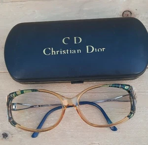 Vintage christian dior eyewear / Sunglasses Woman's Frame Round Oversize 80s - Picture 1 of 7