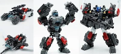New In Stock Optimal Optimus Black Maximal Knight 8802B Actions Figure Robot Toy - Image 1 of 4