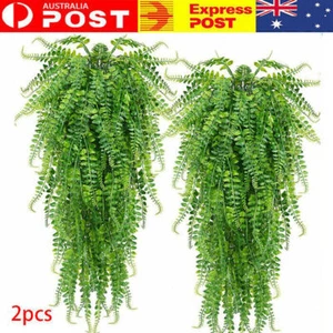 2x Artificial Ivy Vine Fake Foliage Flower Hanging Leaf Garland Plant Party AU - Picture 1 of 9