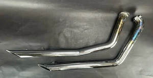 Tubos de escape cromados Drag Specialties Harley-Davidson 1984-92 FXST - Imagen 1 de 16