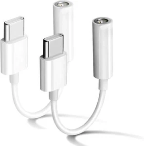 USB Type C to 3.5mm Female Headphone Jack Adapter, USB C to Aux Audio Dongle - Picture 1 of 13