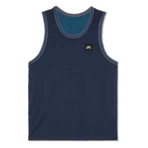 Nike SB Basketball Jersey Top Reversible Mesh Blue FN2597-410 Unisex Adult Small - Picture 1 of 12