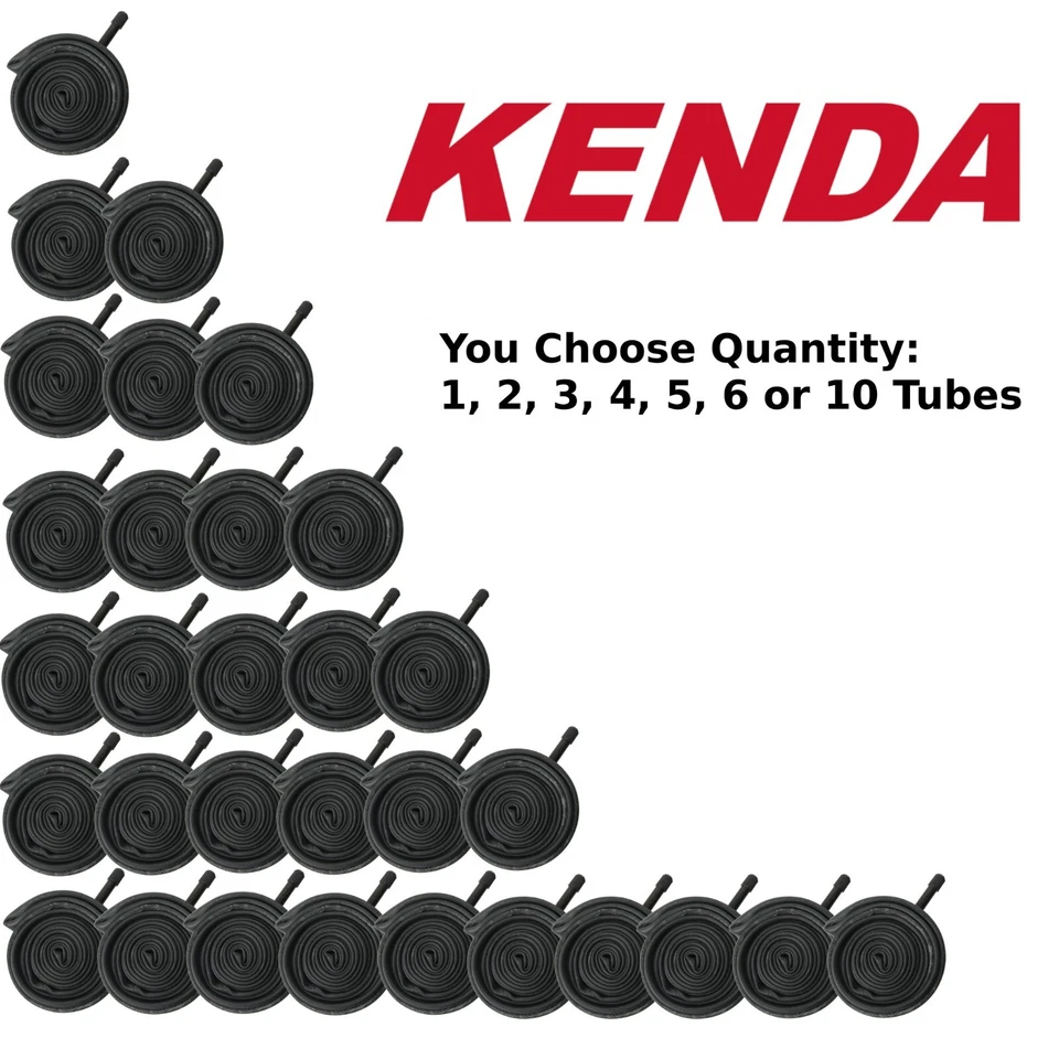 Multi Pak Kenda Schrader Valve Bike Inner Tube 700x 30-32-35-38-40-43 Hybrid 27" - Image 1 of 1