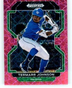 2022 Panini Prizm Draft Picks Prizm Neon Pink Velocity Singles (Pick Your Cards)