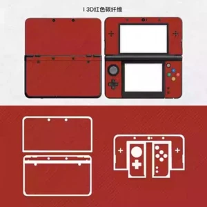 4 Colors Skin Sticker Carbon Fiber Vinyl Decal for Nintendo New 3DS XL 2015 - Picture 1 of 9
