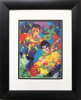 LeRoy Neiman "Ali-Foreman '74 Zaire"" 全新 带框 打印 拳击  — 第 1/3 张图片