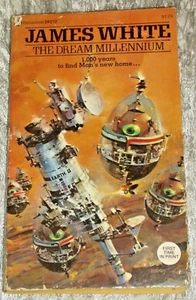 James White, THE DREAM MILLENNIUM, Vintage 1974 SF PB, First Printing - Foto 1 di 6