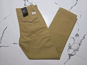 Levi's XX Chino authentische Passform Herren 100 % Baumwolle gerades Bein khaki Hose 30 x 32 - Bild 1 von 4