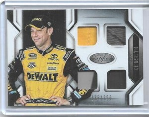2016 PANINI CERTIFIED MATT KENSETH QUAD RELIC CARD #CM-MK ~ 125/299 ~ NASCAR
