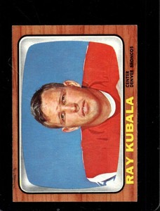 1966 TOPPS #39 RAY KUBALA EXMT BRONCOS *X69356
