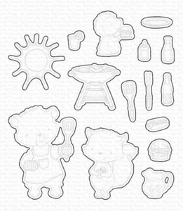 My Favorite Things Die-namics "Backyard BBQ" | Stanzschablone | Stanze | Craft . - Bild 1 von 1