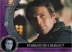 TARJETA PROMOCIONAL STARGATE TEMPORADA 7 P1 P1 DE RITTENHOUSE ELIGE - Imagen 1 de 4