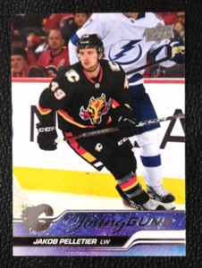 2023-24 NHL Upper Deck Jakob Pelletier Young Guns Rookie RC FLAMES #208 MINT