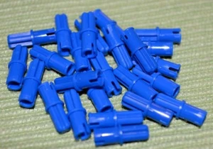 (20) Blue Connector Bushing Pin w/ "+" Axle ~ Technic ~ New Lego - Picture 1 of 1