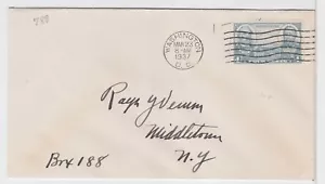 TurtlesTradingPost - Army Navy -4 Cent Army #788 1937 FDC No Cachet - Picture 1 of 1