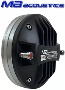 MB Acoustics 1.4” Neodymium Titanium Compression Driver, 4" VC, 8Ω MB-DE1080-NEO - Picture 1 of 24