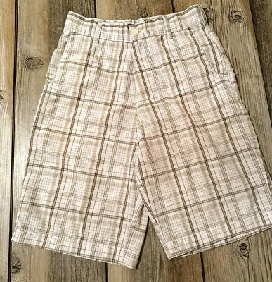 Шорты мужские клетчатые Billabong бермуды вышитый логотип карманы пляж повседневные размер 28 - Изображение 1 из 4